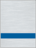 Пластик для гравировки LongStar SCX-109 Серебро Сатиновое/Синий