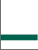 Пластик для гравировки Rowmark SATINS 122-269 Белый/Тёмно-зелёный