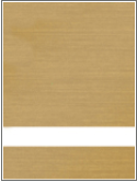 Пластик для гравировки LongStar SCX-048 Золото Сатиновое/Белый
