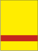 Пластик для гравировки Rowmark LaserMax LM922-706 Жёлтый/Красный