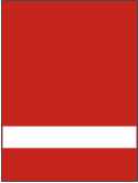 Пластик для гравировки LongStar SCX-001 Красный/Белый