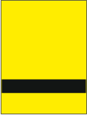 Пластик для гравировки Rowmark LaserMark 9-704 Жёлтый/Чёрный
