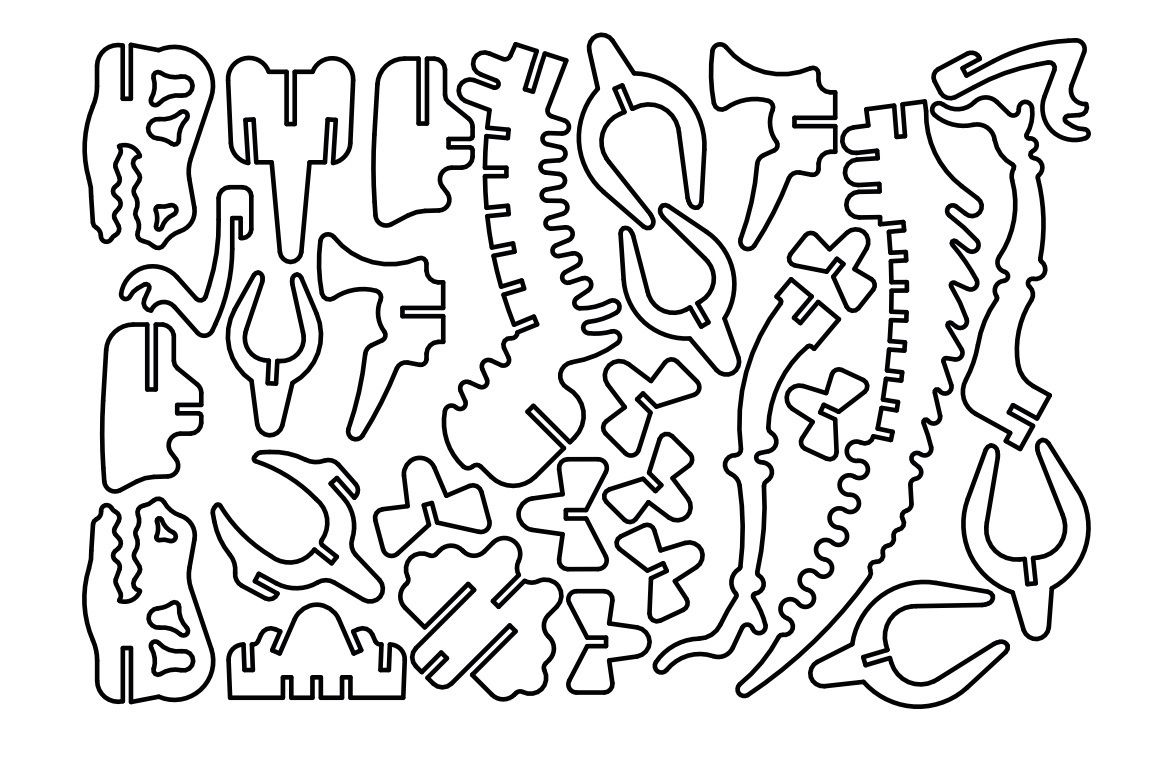 Картинки dxf для лазерной резки