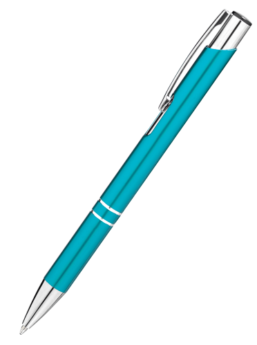 Металлическая ручка Вояж бирюзовая