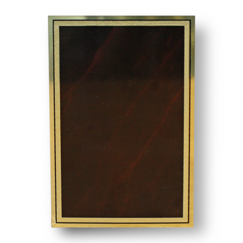 Декоративная накладка PP1725-SN Красный Камень/Золото
