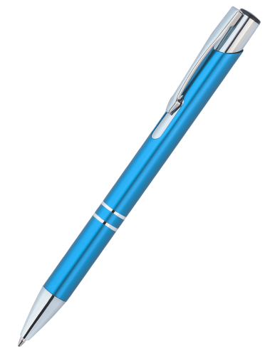 Металлическая ручка Вояж голубая