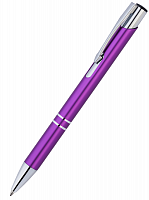 Металлическая ручка Вояж фиолетовая