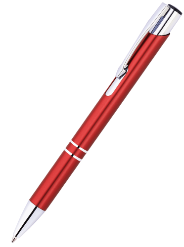 Металлическая ручка Вояж красная