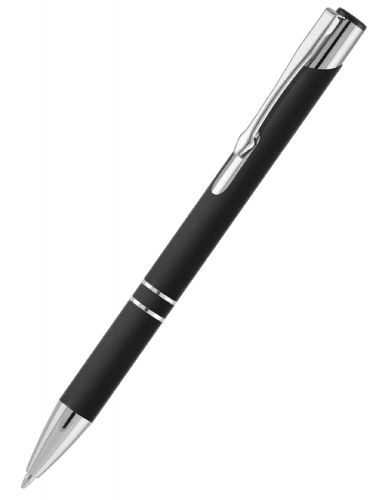 Металлическая ручка Вояж Soft Touch Mirror черная
