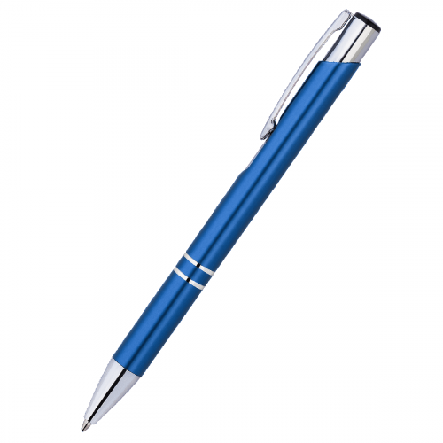 Металлическая ручка Вояж синяя
