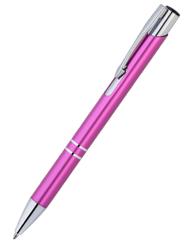 Металлическая ручка Вояж Розовый soft touch